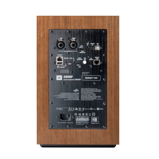 4305P Studio Monitor - Brown - Powered Bookshelf Loudspeaker System - Detailshot 2